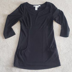 Max Studio Black Dress with Pockets